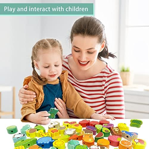 Vue 5 de Perles En Bois Enfants