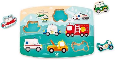 Vue 2 de Hape Puzzle Boutons