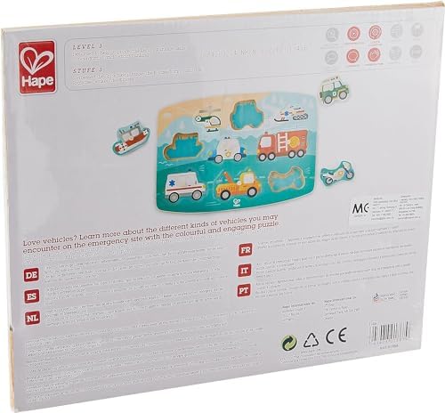 Vue 5 de Hape Puzzle Boutons