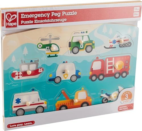 Vue 6 de Hape Puzzle Boutons
