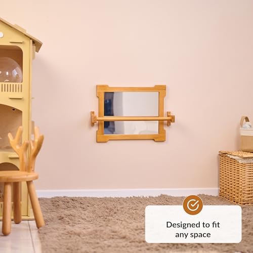 Vue 4 de Odoxia Miroir Montessori Bebe
