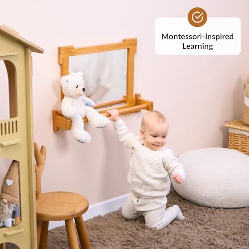 Vue 6 de Odoxia Miroir Montessori Bebe