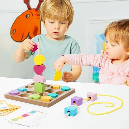 Vue 2 de Jeux Montessori Jouet Enfant