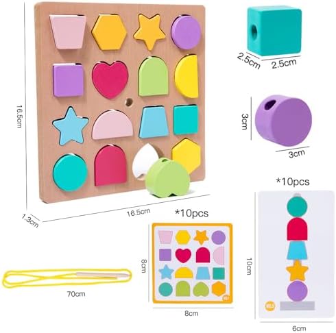 Vue 4 de Jeux Montessori Jouet Enfant