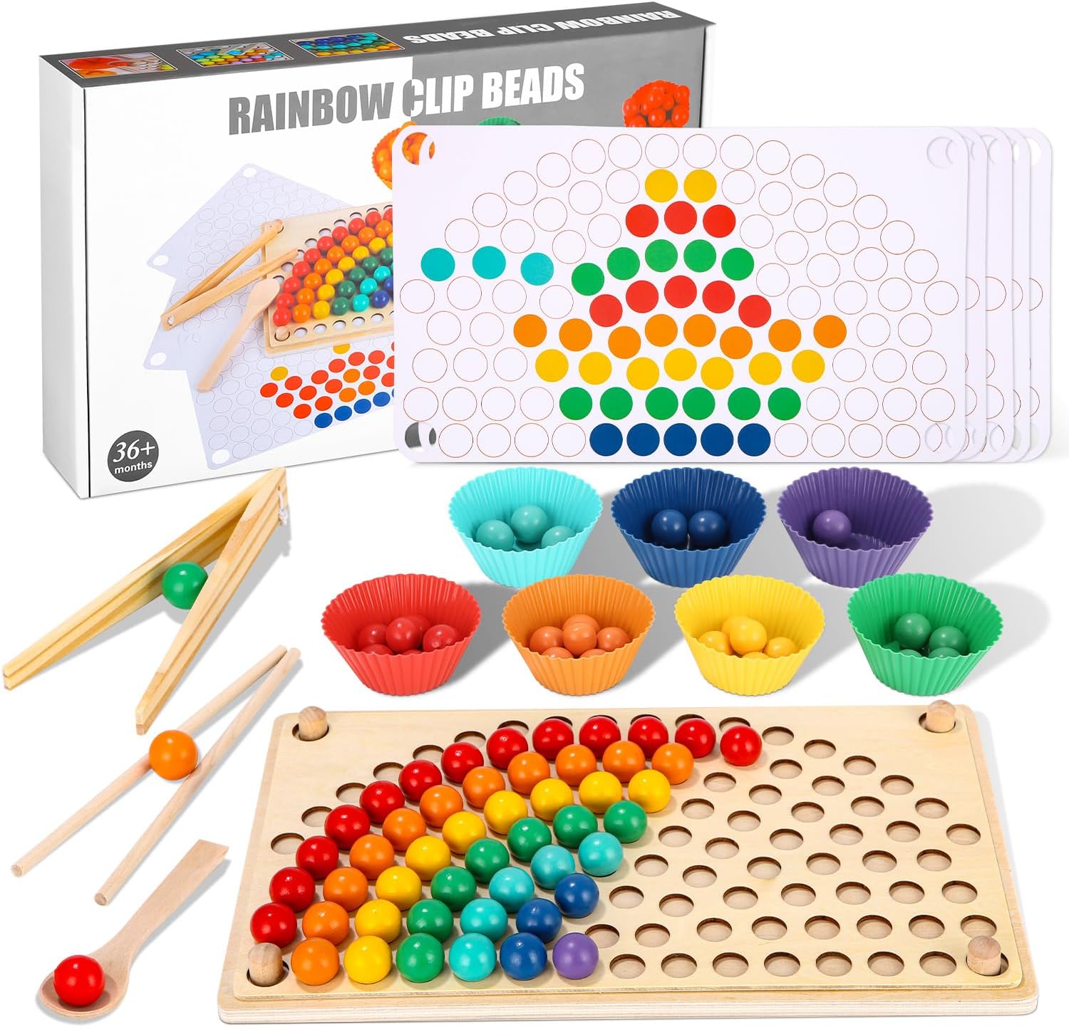 Leazzle Bois Jeu Montessori