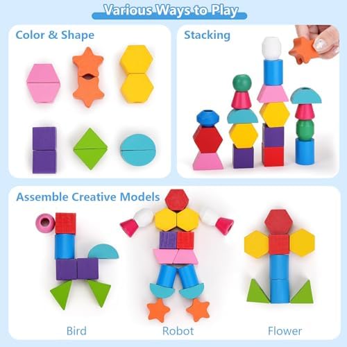 Vue 3 de Guopai Jouet Montessori En