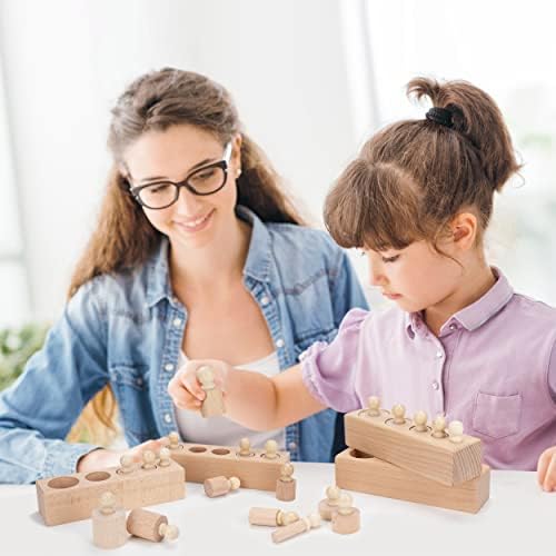 Vue 2 de Wisplye Jouets Montessori Blocs