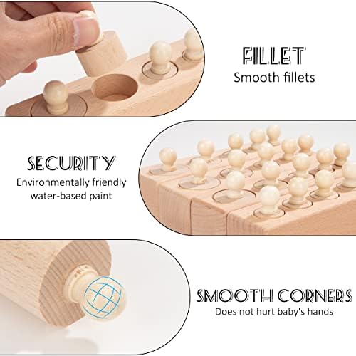Vue 3 de Wisplye Jouets Montessori Blocs