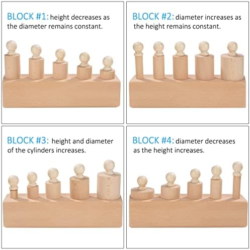 Vue 4 de Wisplye Jouets Montessori Blocs
