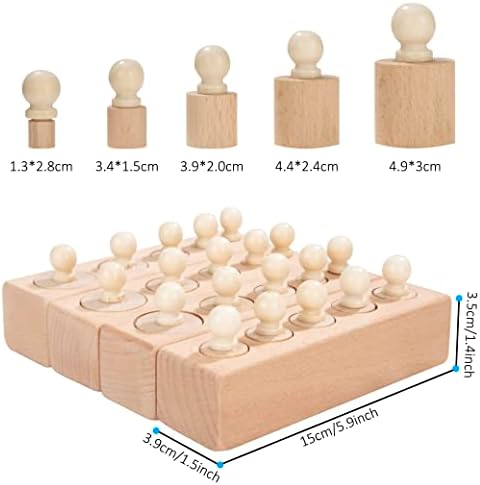 Vue 5 de Wisplye Jouets Montessori Blocs
