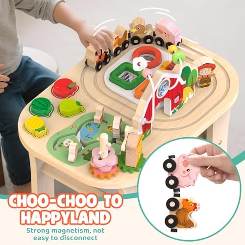 Vue 5 de Table Dactivites Pour Bebe