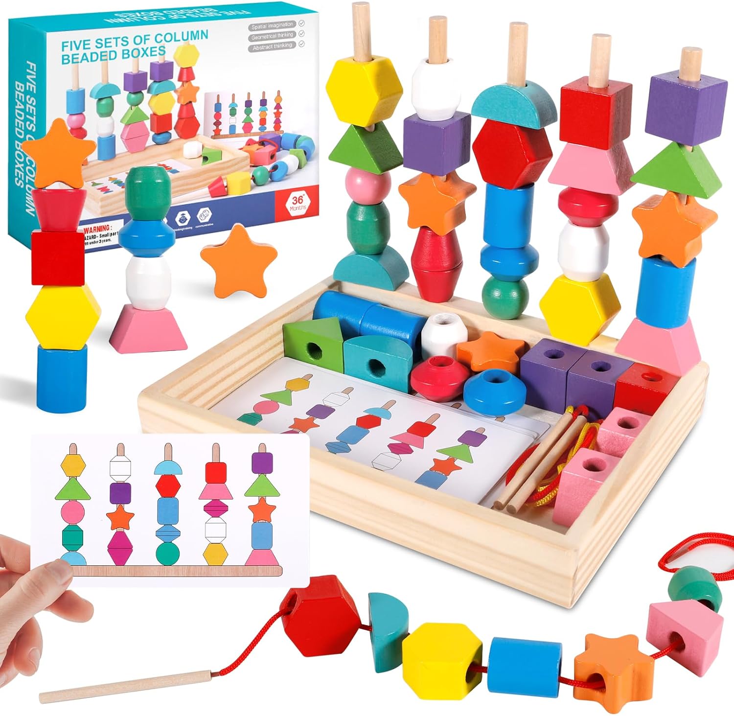 Powzoo Montessori Jouet En