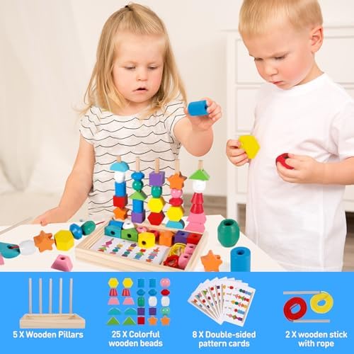 Vue 2 de Powzoo Montessori Jouet En