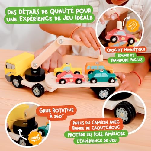Vue 3 de Nene Toys Camion Magnetique
