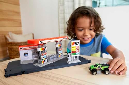 Vue 2 de Matchbox Coffret Stationservice Avec