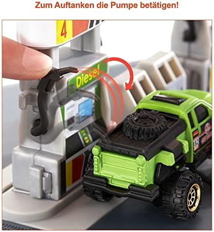 Vue 3 de Matchbox Coffret Stationservice Avec
