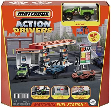 Vue 6 de Matchbox Coffret Stationservice Avec