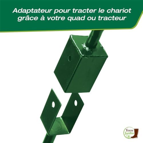 Vue 5 de Chariot De Jardin Roues