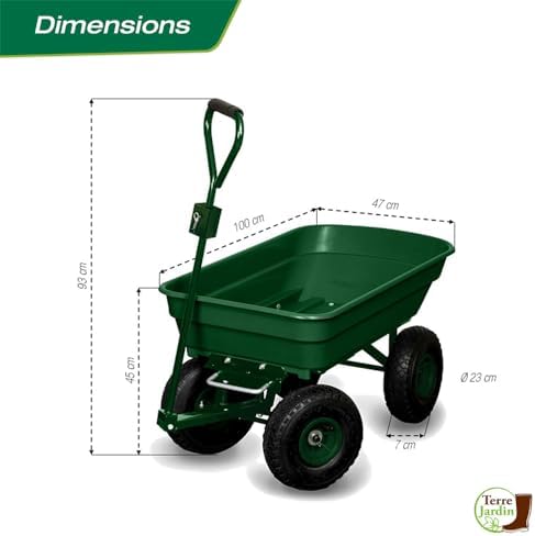 Vue 7 de Chariot De Jardin Roues