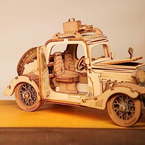 Vue 5 de Robotime Voiture Bulle Vintage