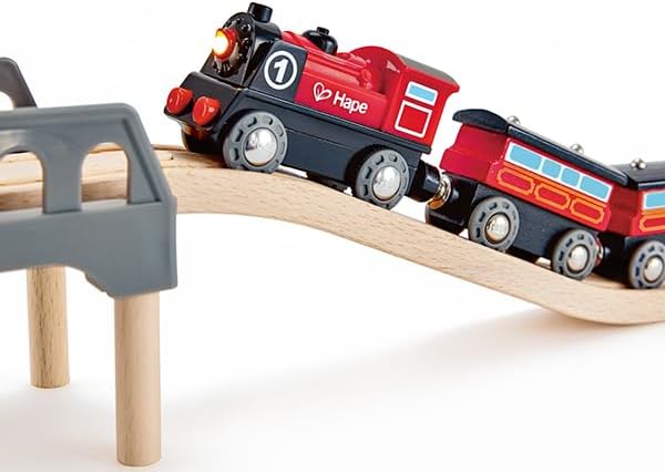 Vue 3 de Hape Jouet Locomotive Electrique