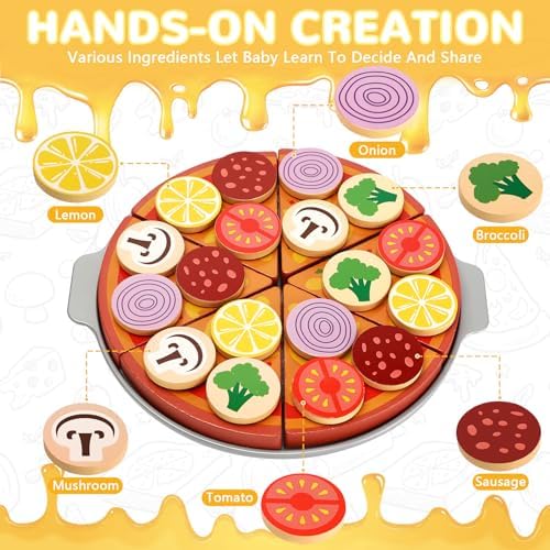 Vue 2 de Williyatt Pizza Bois Accessoire