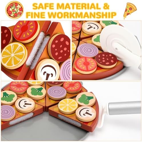 Vue 5 de Williyatt Pizza Bois Accessoire
