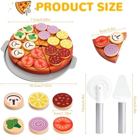 Vue 6 de Williyatt Pizza Bois Accessoire
