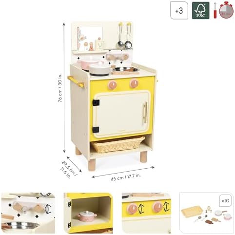 Vue 5 de Janod Cuisine Enfant En