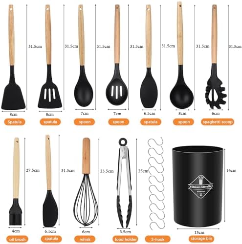 Vue 2 de Kit Dustensiles De Cuisine
