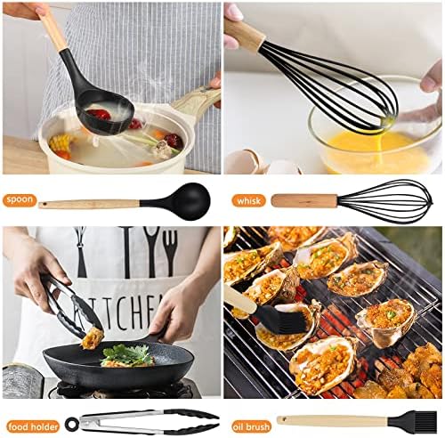 Vue 3 de Kit Dustensiles De Cuisine