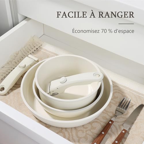 Vue 4 de Gipp Set De Casseroles