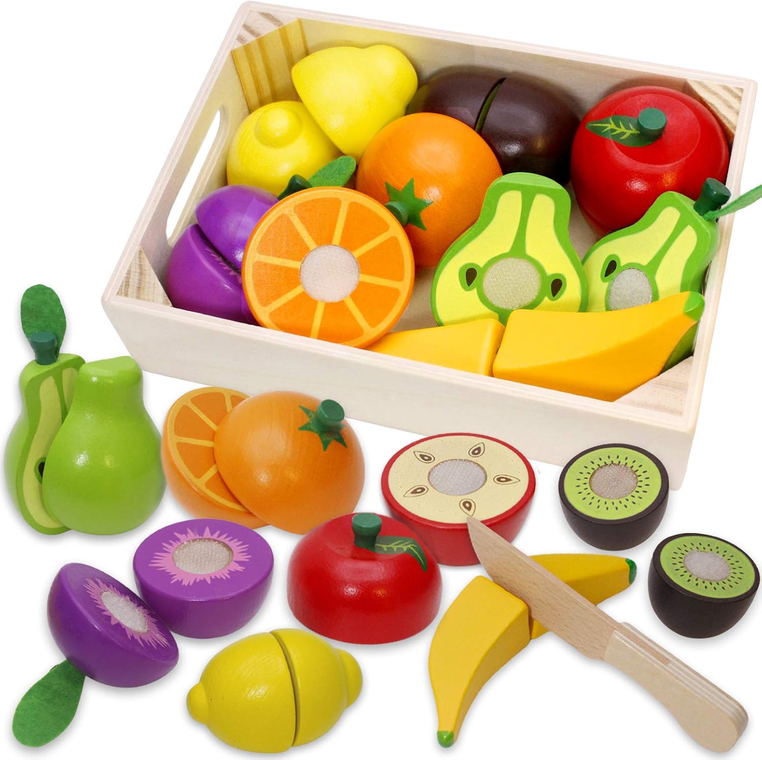 Airlab Jouet Bois Fruits