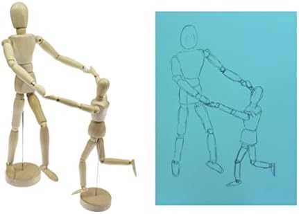 Vue 5 de Kangaro Mannequin Articule Flexible