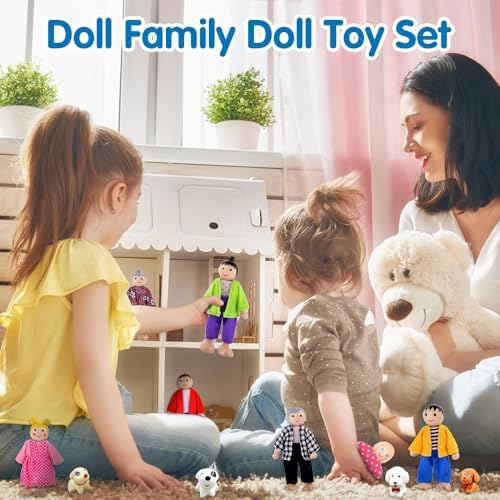 Vue 3 de Riisoyu Famille De Poupee