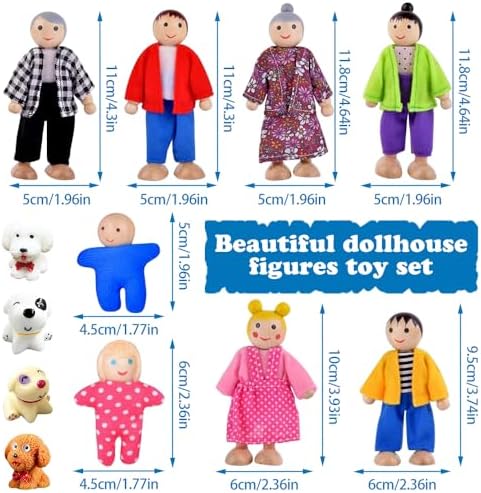 Vue 7 de Riisoyu Famille De Poupee