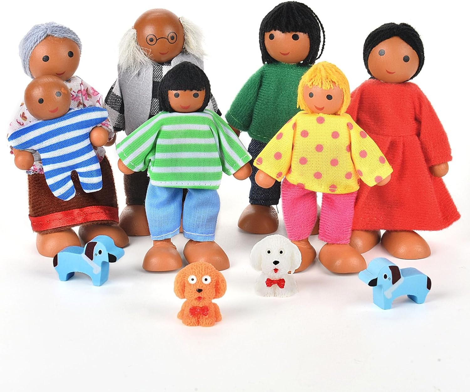 Ensemble Famille Poupee Aolso