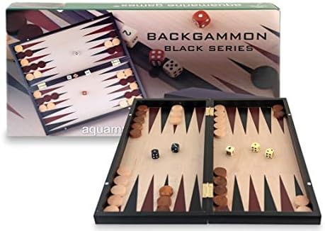 Vue 2 de Aquamarine Games Backgammon Black