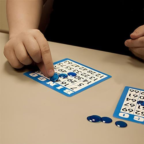 Vue 4 de Pcs Loto Bingo Jetons