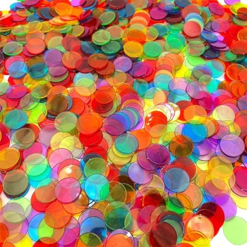 Vue 5 de Pcs Loto Bingo Jetons