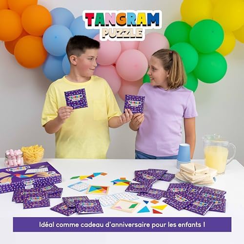 Vue 6 de Jeu Tangram Enfant Pcs