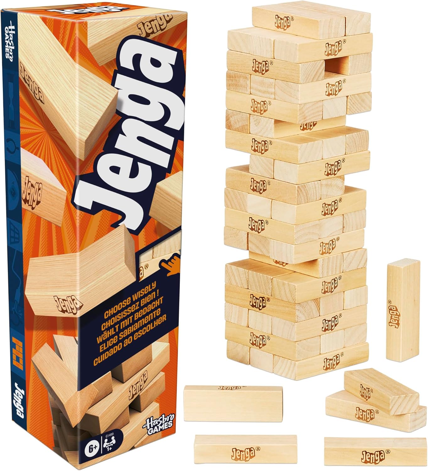 Hasbro Jenga Jeu Avec