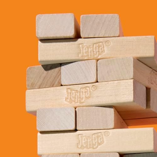 Vue 2 de Hasbro Jenga Jeu Avec