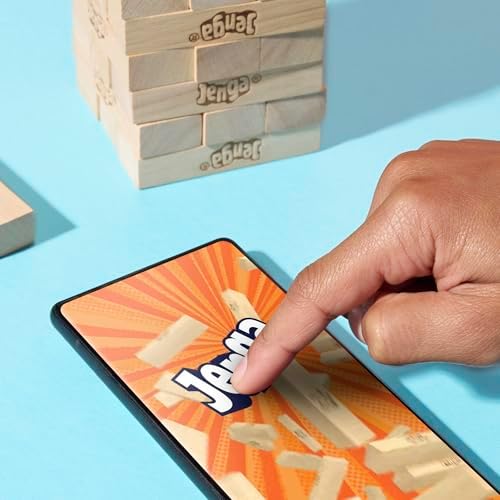 Vue 3 de Hasbro Jenga Jeu Avec