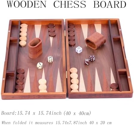 Vue 2 de Syrace Ensemble De Backgammon