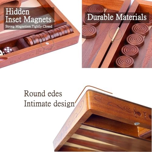 Vue 4 de Syrace Ensemble De Backgammon
