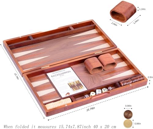 Vue 6 de Syrace Ensemble De Backgammon