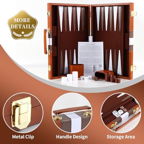 Vue 5 de Set De Backgammon Pour