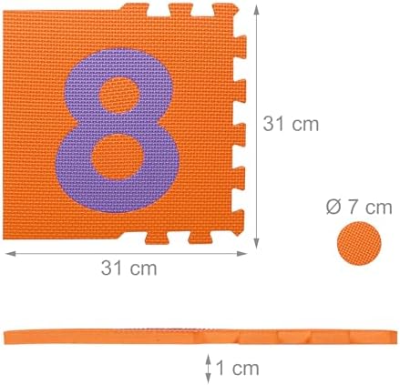 Vue 5 de Relaxdays Tapis De Jeu