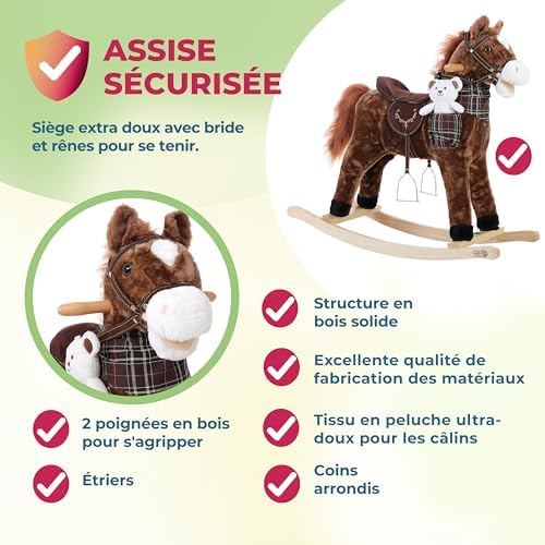 Vue 4 de Spielwerk Cheval Bascule